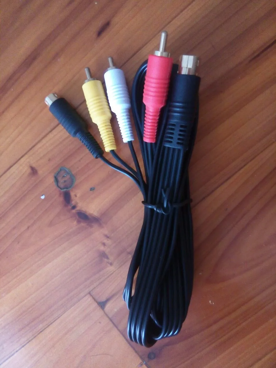 

BUKIM позолоченный AV RCA видео Аудио Композитный кабель для Sega Saturn S-видео AV