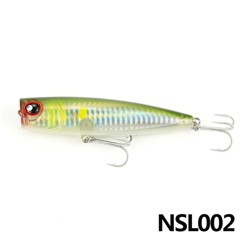 NSL002 NOEBY, хит, 1 шт., приманка для рыбалки, 105 мм/24 г, Topwater, жесткая приманка, Поппер, приманки с VMC/SUGIURA тройными крючками, сильное искушение, NBL9140 - Цвет: NSL002