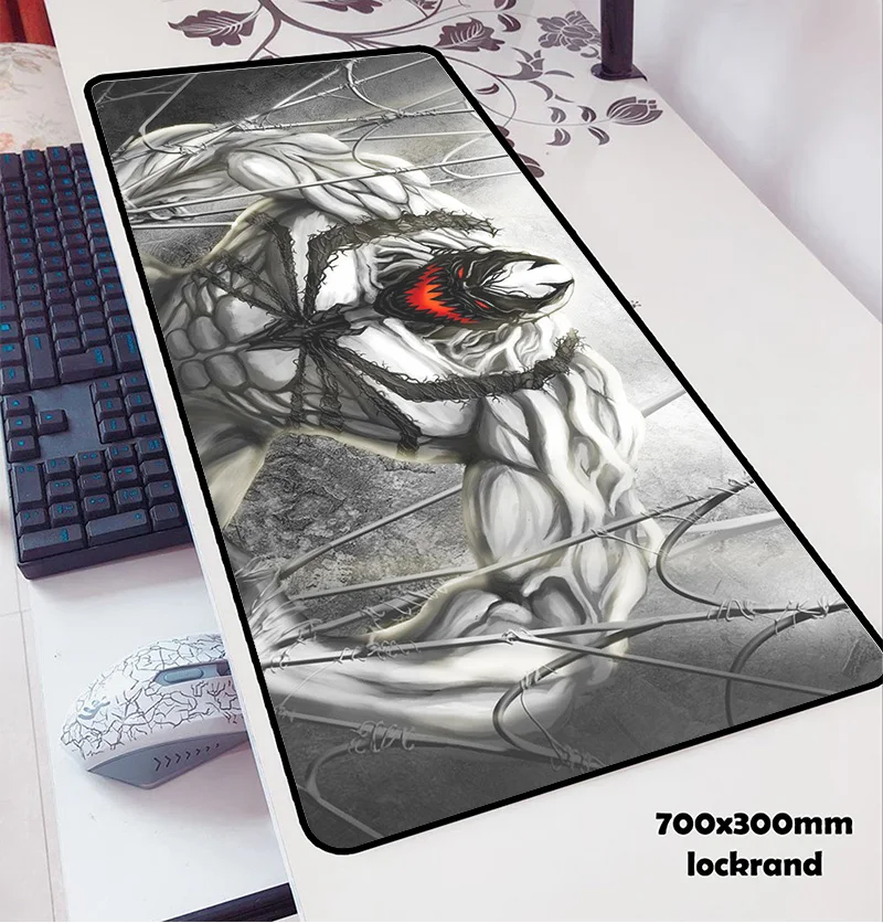 Коврик для мыши Venom с рисунком HD 70x30 см популярный компьютерный коврик игровой