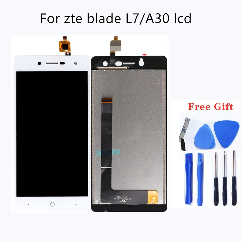 5 0 "для zte blade L7 A320 ЖК-дисплей кодирующий преобразователь сенсорного экрана в