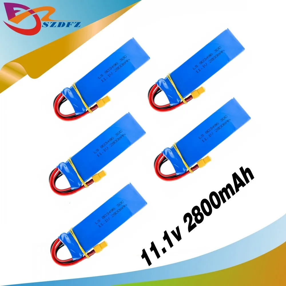 Cx 20 11 1 v 2800 mah 30C 5 шт Cheerson li po аккумулятор для cx rc Квадрокоптер Дрон запчасти|li-po