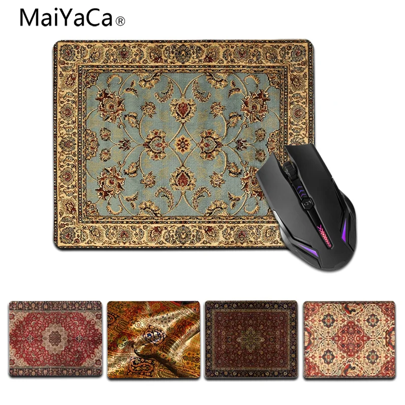 

Резиновый коврик для мыши MaiYaCa небольшого размера для 180x220x2 мм 250x290x2 мм модный персидский коврик для мыши для офиса