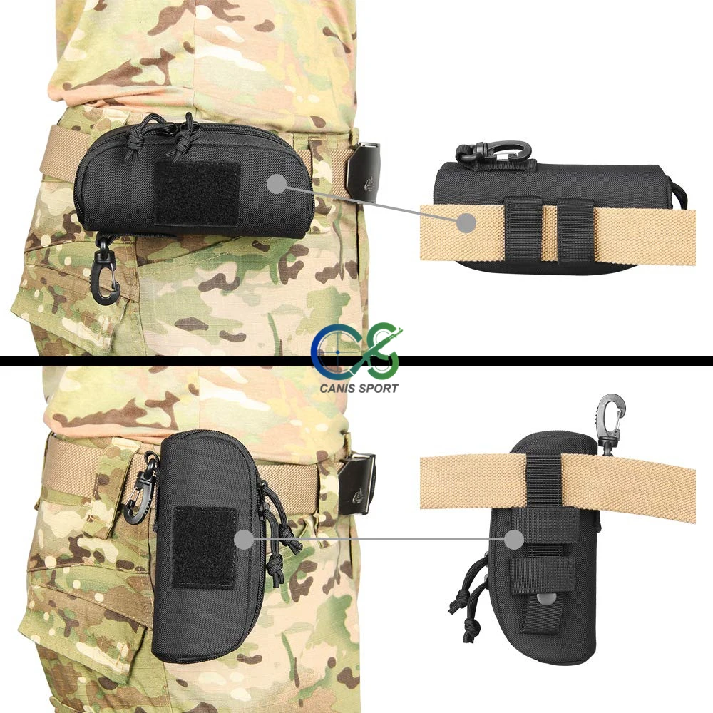 E.T Дракон Molle солнцезащитных очков Чехол 1000D нейлоновая ткань тактический Чехол glassate чехол для наружного охотничьего gs6-0100