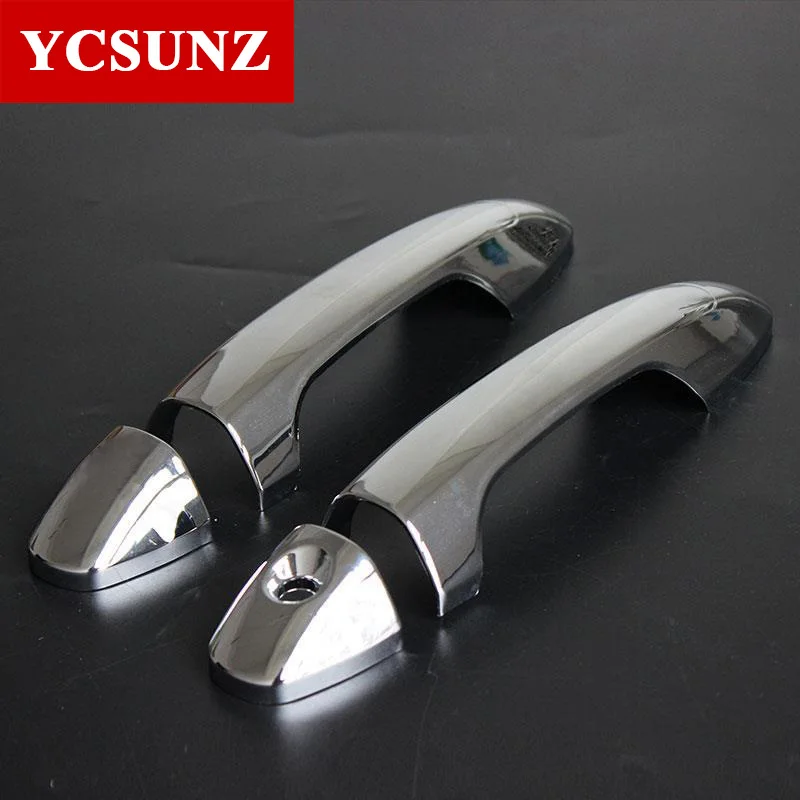 Автомобильные аксессуары хромированные Дверная ручка крышка чаши для Toyota Rav4 2014 +