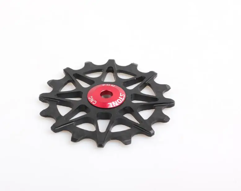 1pcs 16T hollow Велосипедный задний переключатель шкив 10T 12T 14T 16T POM NSK подшипник Jockey колесный ролик - Цвет: 1pcs 16T hollow