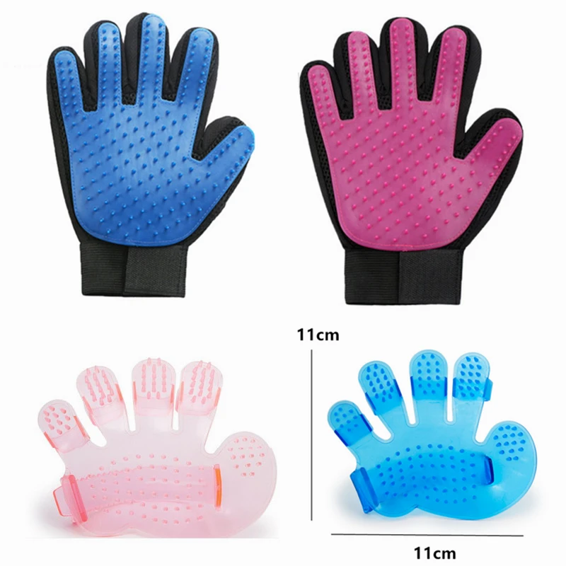 Hot Pet Dog Hair Brush Glove For Cleaning Massage Grooming Comb Supply Finger Cats Animal |