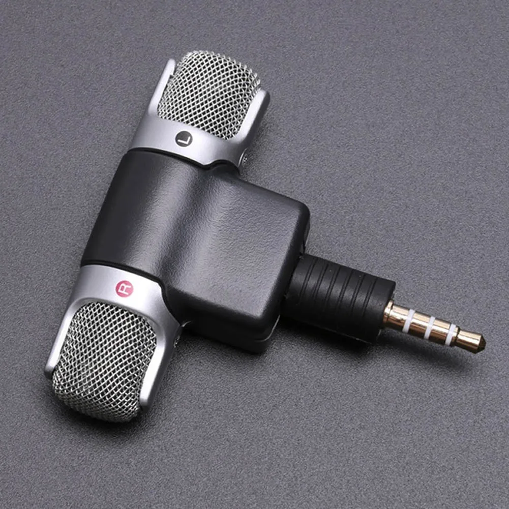 Jack Microphone Stereo Mic For Recording Mobile Phone Mini 3.5mm Studio Interview smartphone | Электроника