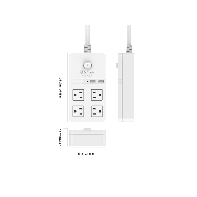 ORICO SPT-S4U2 высокое качество безопасность бесплатная доставка защита от