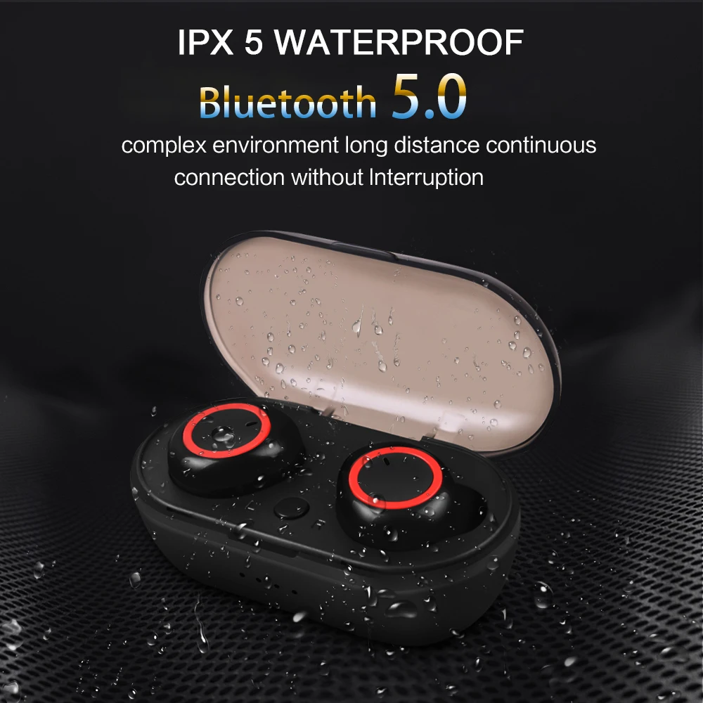 TWS Bluetooth 5 0 наушники Беспроводная стерео-гарнитура с зарядной коробкой для galaxy buds