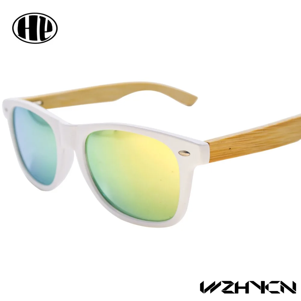 2017 новые полярные деревянные солнцезащитные очки мульти круглые бамбуковые для