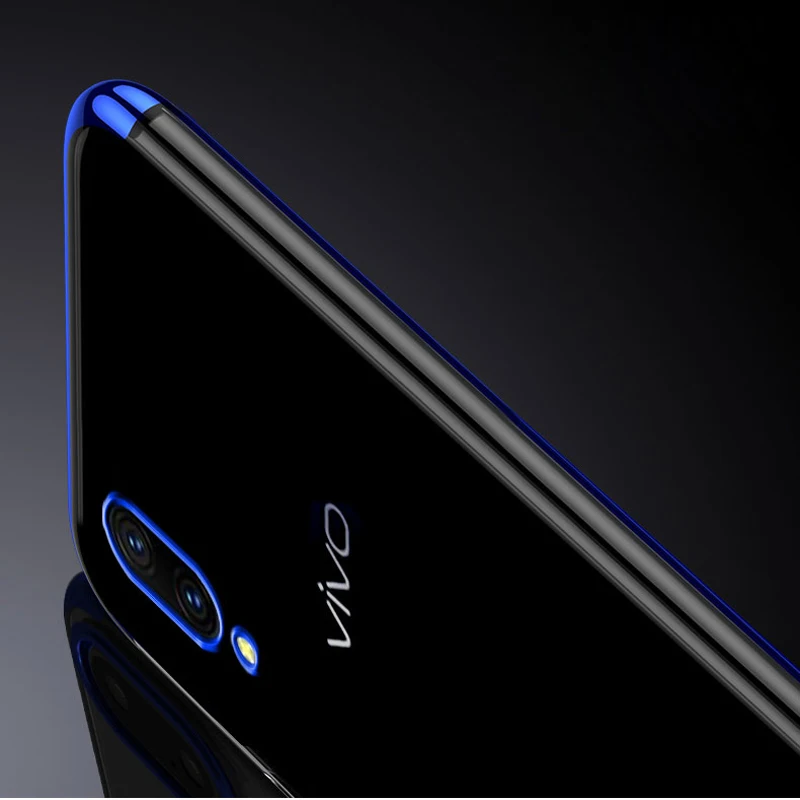 Чехол VIVO V11 для Pro V11i X21S силиконовый мягкий прозрачный чехол из ТПУ задней панели