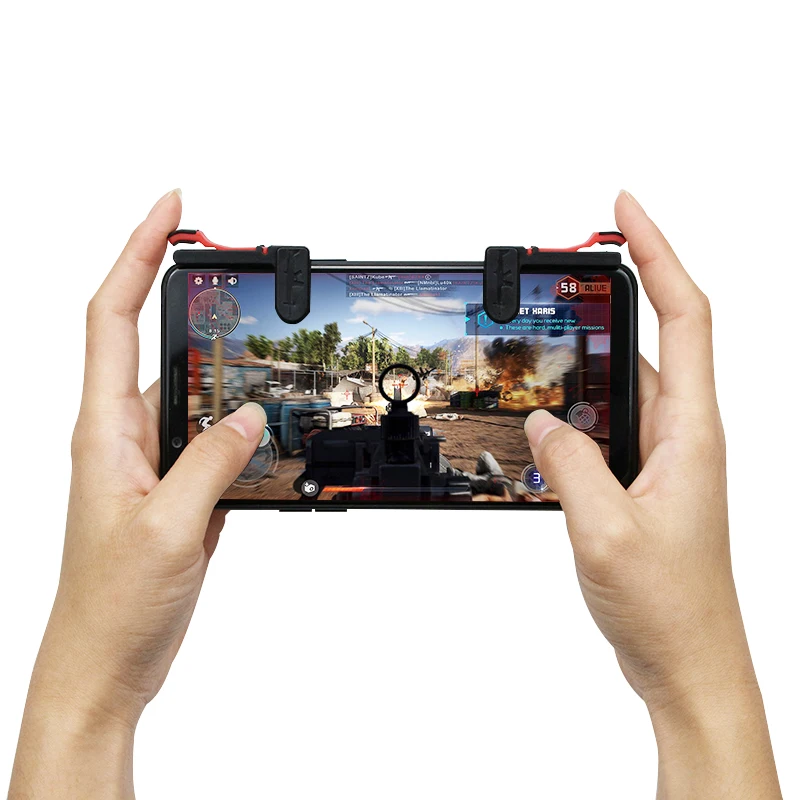 Pubg триггер для геймпада мобильного телефона игровой контроллер l1R1 стрелок