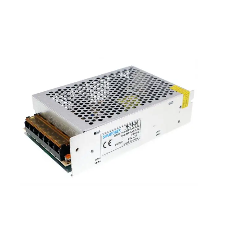 DC 24V Power supply and power module 3A 72W Switch Supply Transformer for LED Strip Light | Безопасность и защита