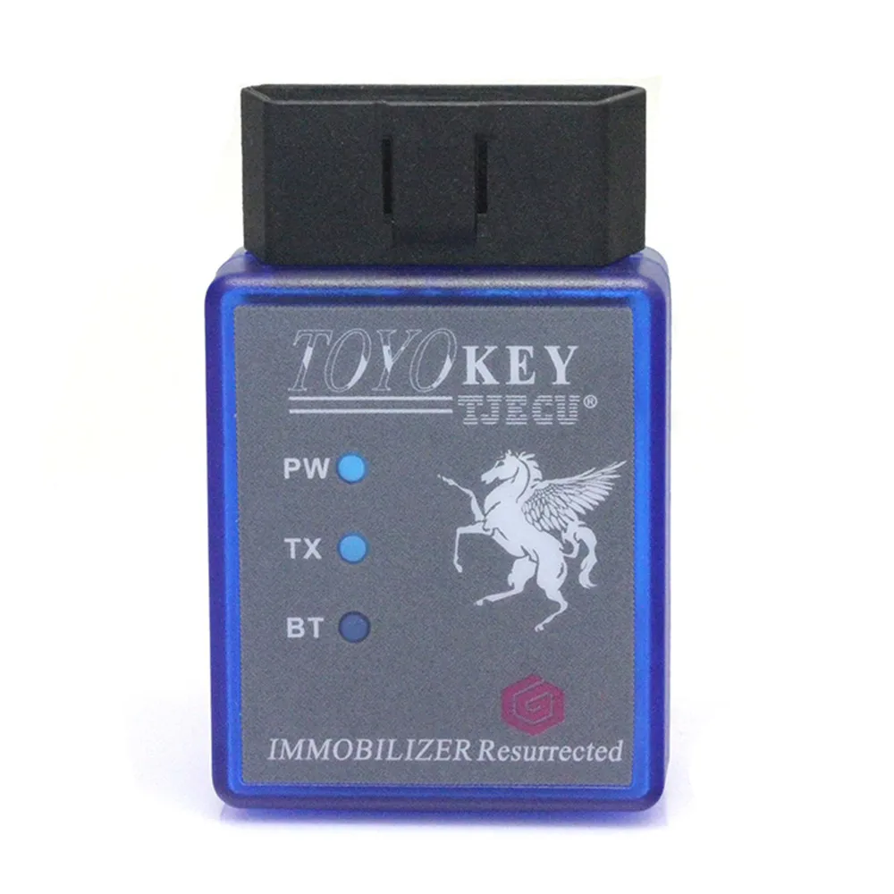 Новейший TOYO KEY OBD II PRO Bluetooth интерфейс работает с Smart CN900 Mini ND900 Поддержка Toyota G & H|key