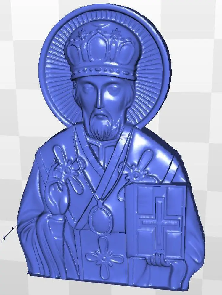 

Icona_Sv_Nikolay_4 3d model relief for cnc in STL file format
