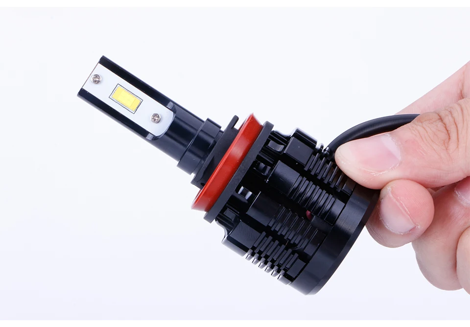 TC-X фар автомобиля H7 H4 LED H8 H11 HB3 9005 Диодная лампочка для авто HB4 9006 H1 H3 H13 9004 9007 свет лампы для автомобилей 6000 К avtolamp