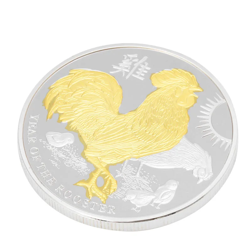Коллекция коллекционные памятные монеты 2017 года петуха елианы II | Дом и сад
