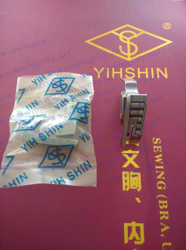 

2021 New Arrival New Industrial Sewing Machine Parts R812 Roller Presser Foot Bearing Full Steel Belt Adjacent 1/8