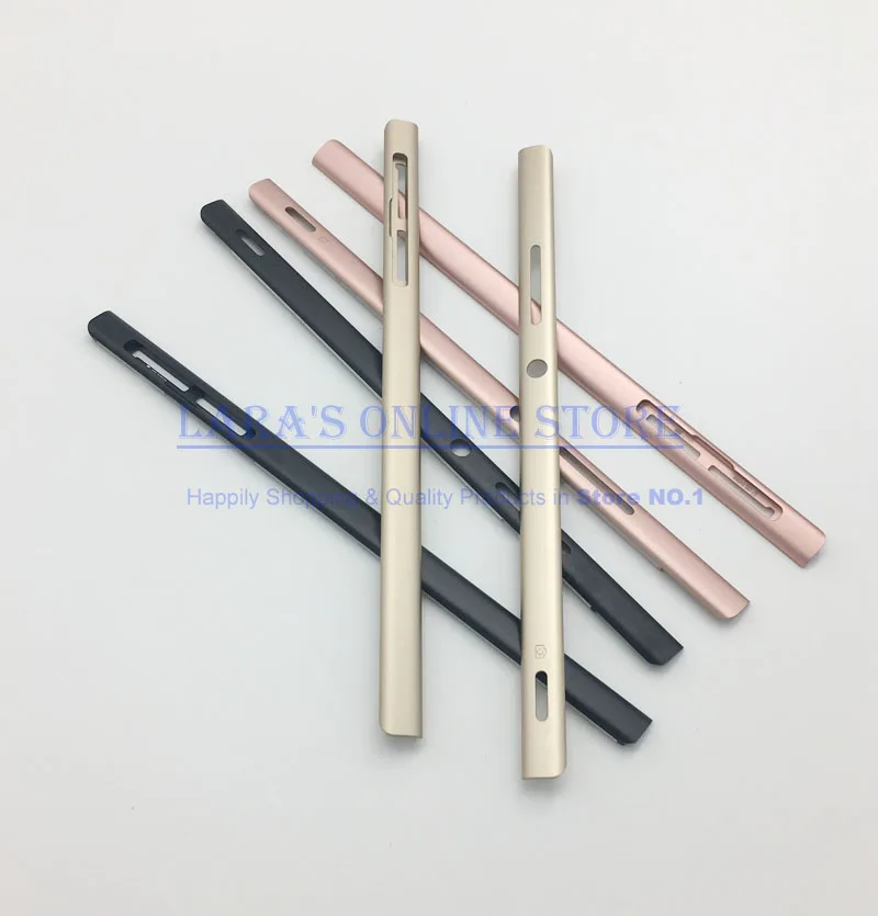 Silver&ampBlack New Side Rail Stripe Middle Frame Bezel Housing for Sony Xperia XA1 with Buttons Replacement Parts | Мобильные