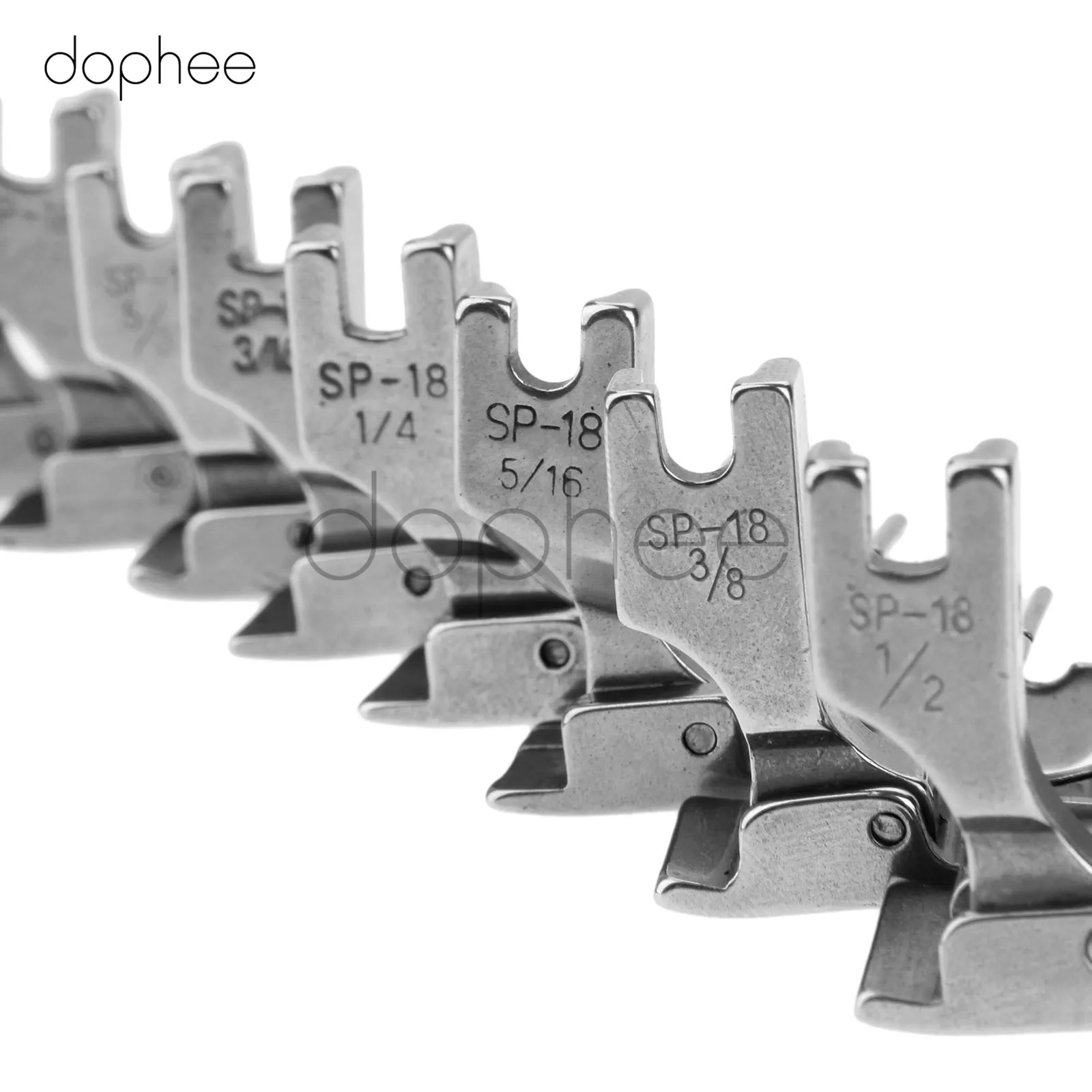 Dophee 1 шт. практичная прижимная лапка SP18 плоская односторонняя стальная на молнии