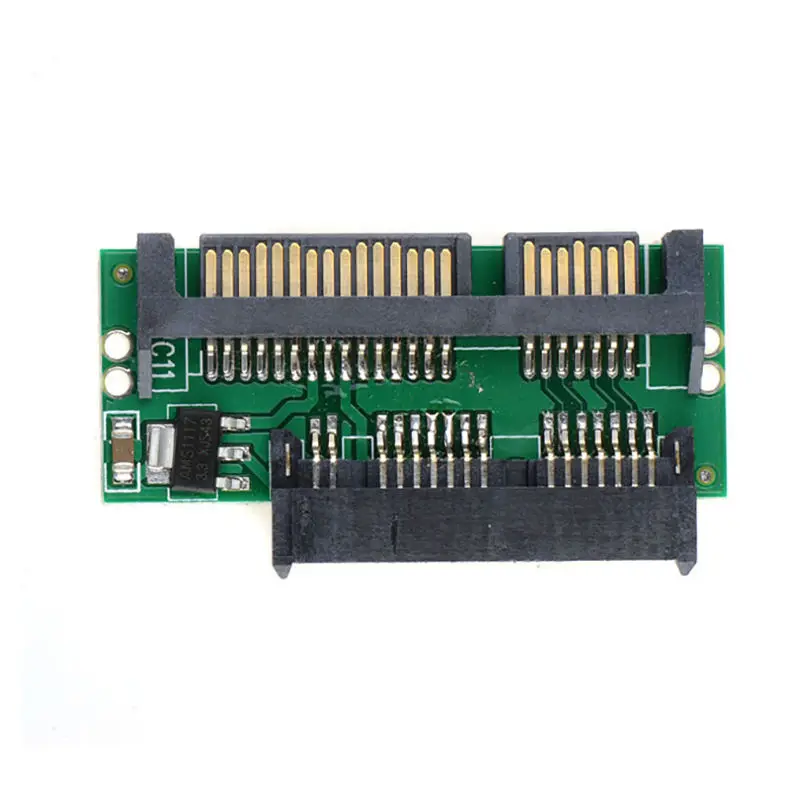 1 8 дюймов 7 + 9 16 pin мини Sata до 2 5 22Pin адаптер конвертера в 3 В | Компьютеры и офис