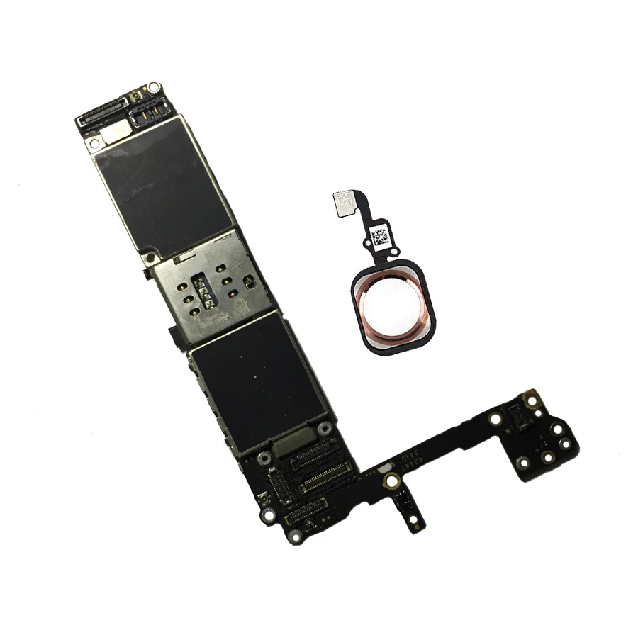 Оригинальный сканер отпечатков пальцев для iphone 6S материнская плата с/без touch ID 16