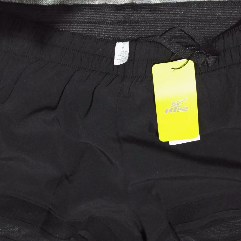 Женские шорты для фитнеса HTLD эластичные быстросохнущие двухслойные из сетчатой