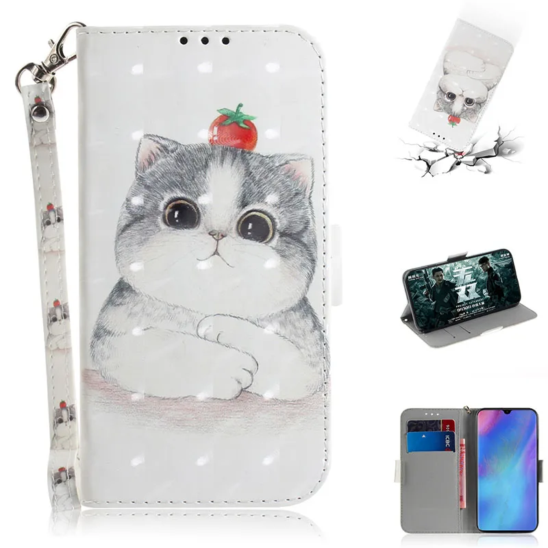 Флип для Huawei P30 Pro TD LTE VOG L29 чехол Vogue P 30 L09 plus кошелек телефона кожаная