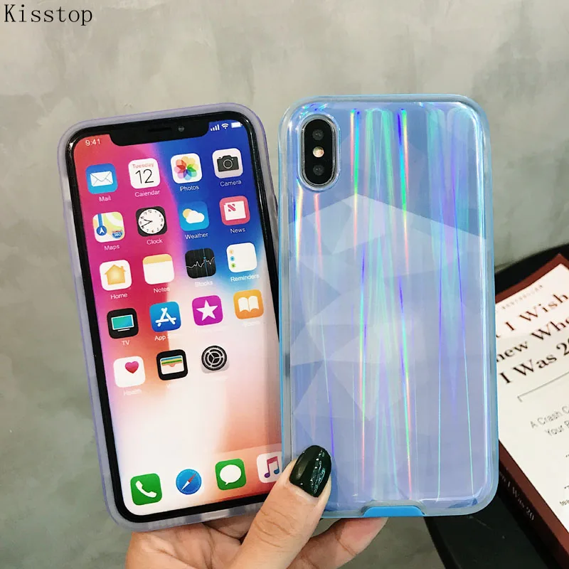 Чехол для телефона Kisstop Two in One iPhone 7 8 6 6s Plus Aurora чехлы с узором XR X XS Max 6S |