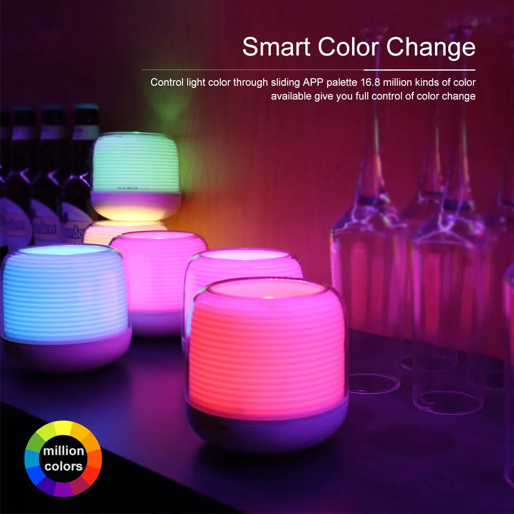 PLAYBULB смарт-свеча S светодиодный ночник RGB Сменные Цвет беспламенного свечи USB
