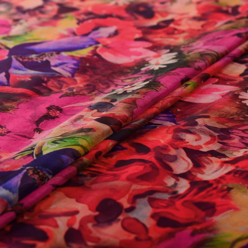 

135cm silk smooth fabric 5 mm light and thin silk fabric transparent breathable dress scarf silk tulle fabric cloth