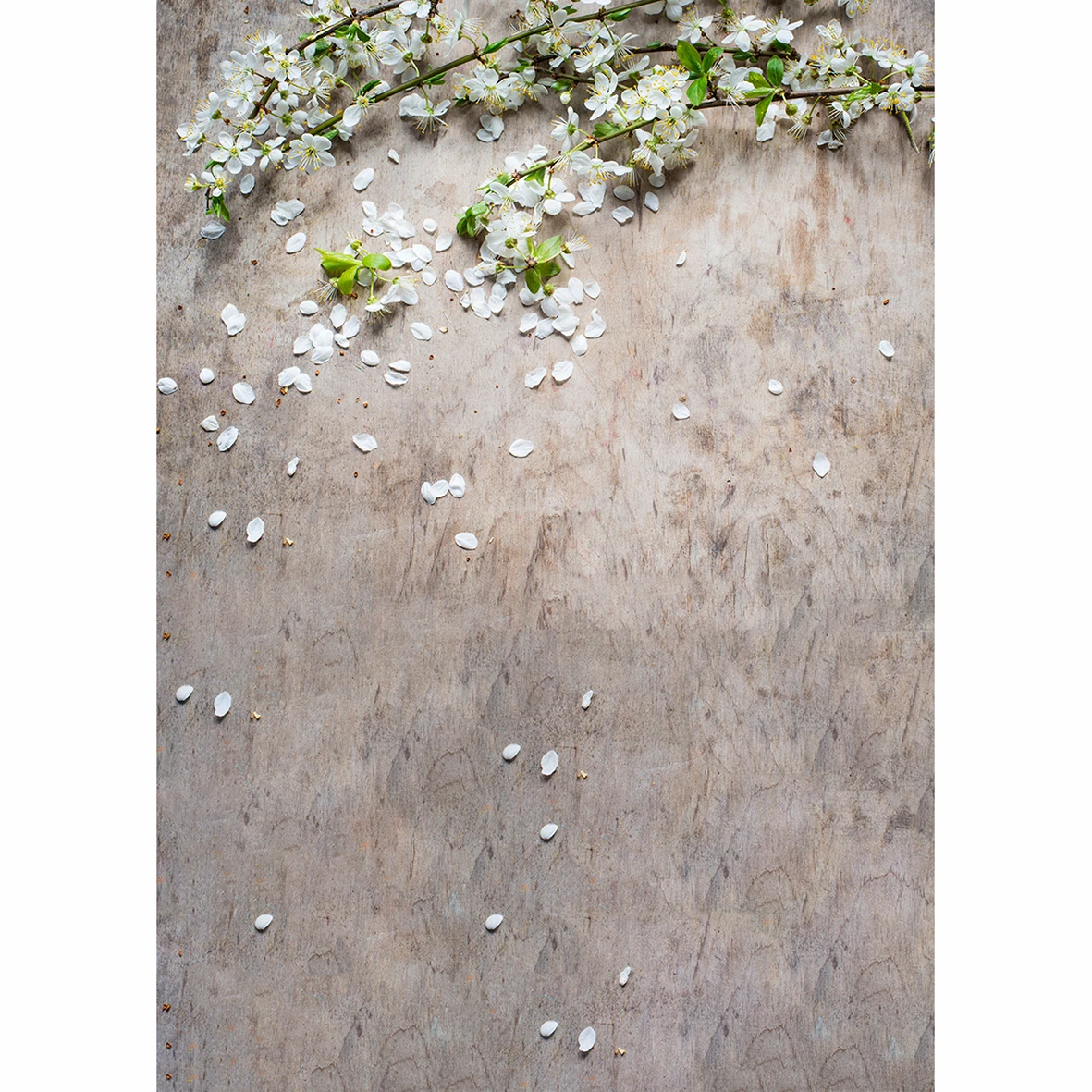 Allenjoy backgrounds for photography studio Brown vintage wedding spring white flowers backdrop professional prop photocall | Электроника