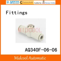 smc type high quality aq340f 06 06 o d 6mm to 6mm muffler quick exhaust valve pneumatic components