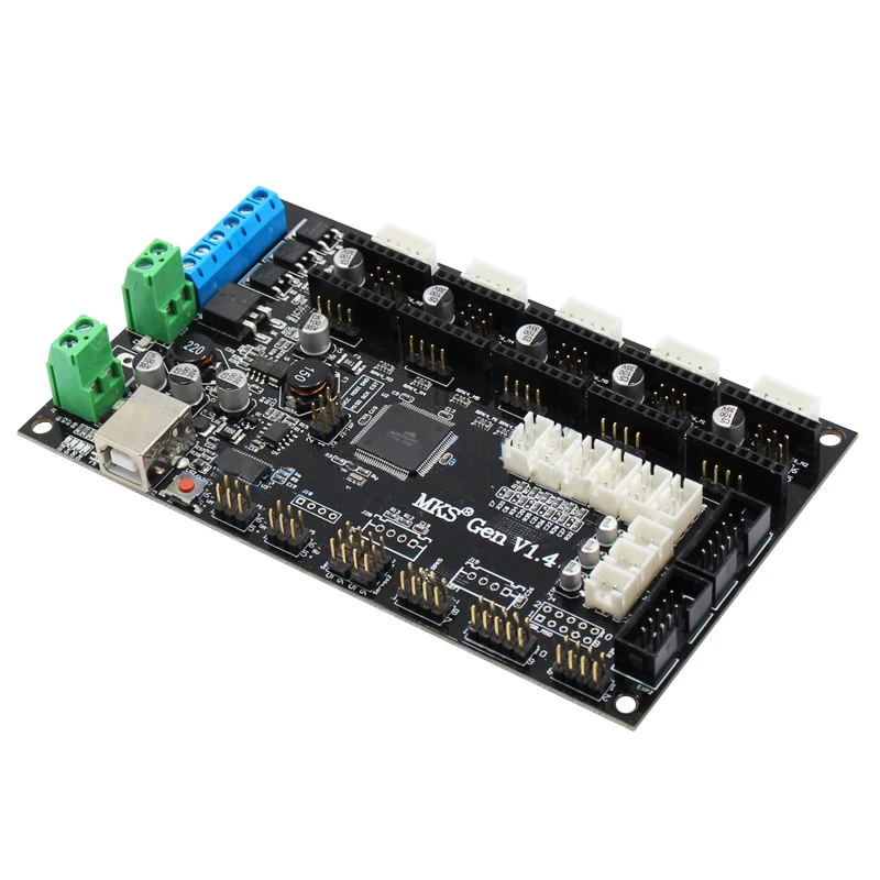 Kee Pang MKS Gen V1.4 Ramps 1 4 материнская плата управления с usb кабелем для 3d принтера