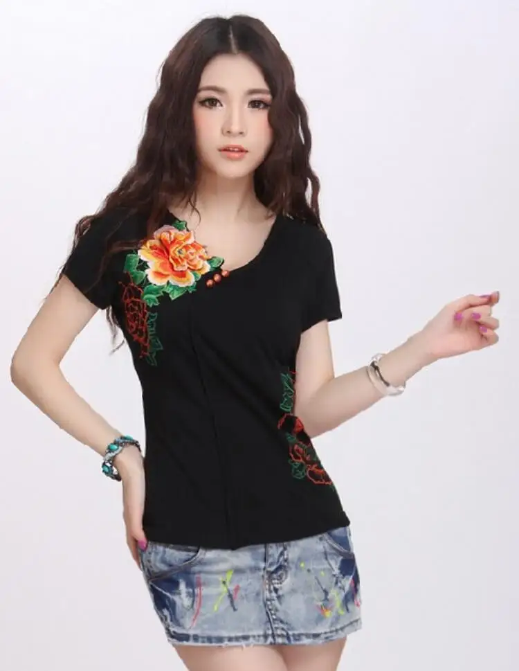 Женская футболка rlyaeez Повседневная с коротким рукавом и О вырезом 5XL|camiseta