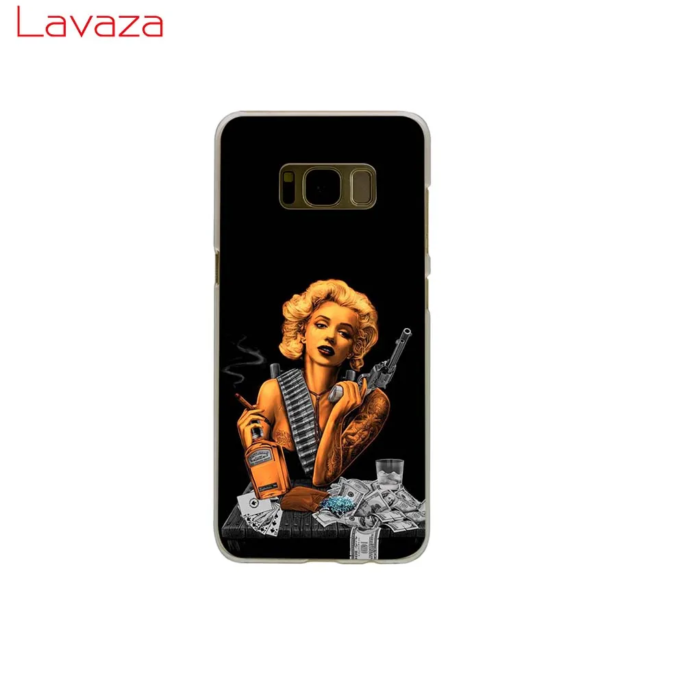Жесткий чехол для телефона Lavaza FaceB nvnvn Marilyn Monroe Samsung Galaxy A10 A30 A40 A50 A70 M10 M20