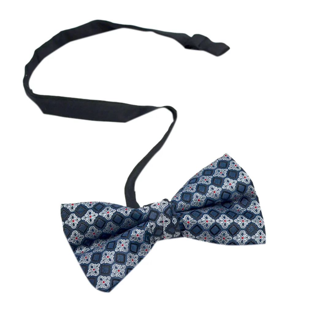 Бесплатная Страусиные модные новые ретро галстуки бабочки с принтом для мужчин