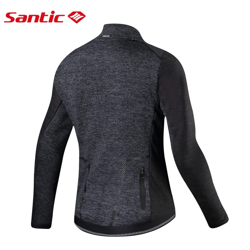 Santic 2019 Новое поступление зимние сохраняющие тепло велосипедные куртки с длинным