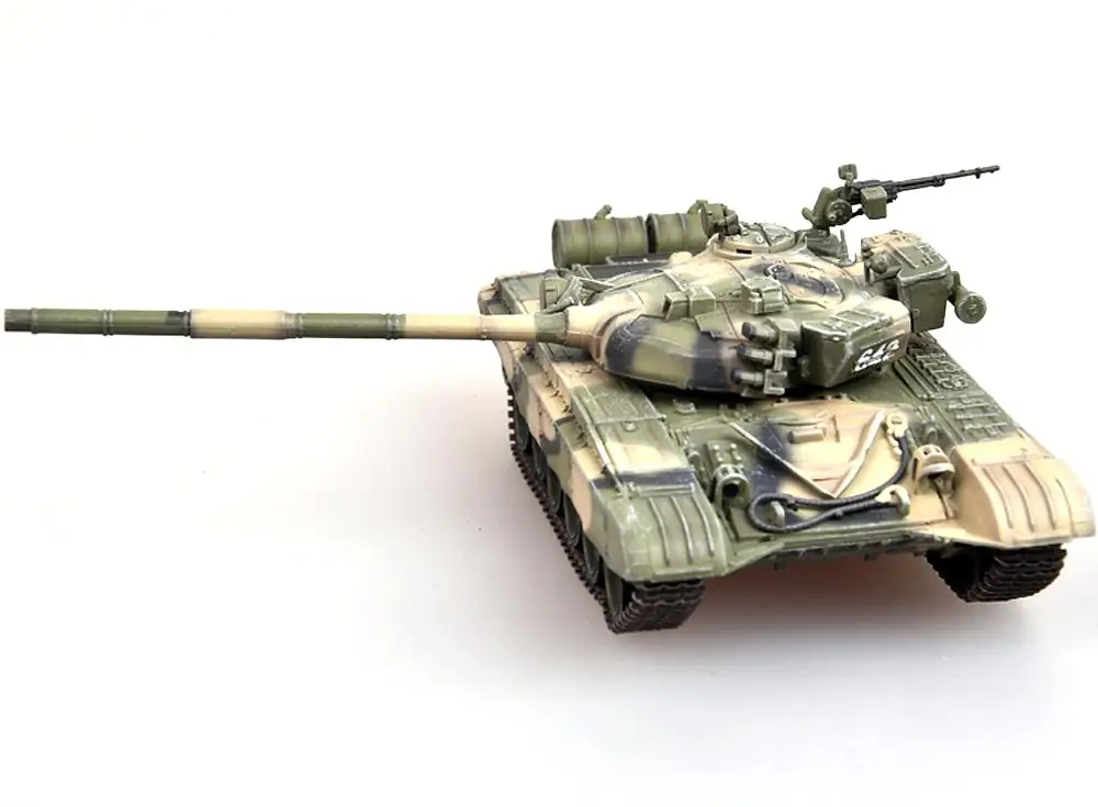 Советская Армия T-72B 1: 72 Готовая модель танка без литья под давлением