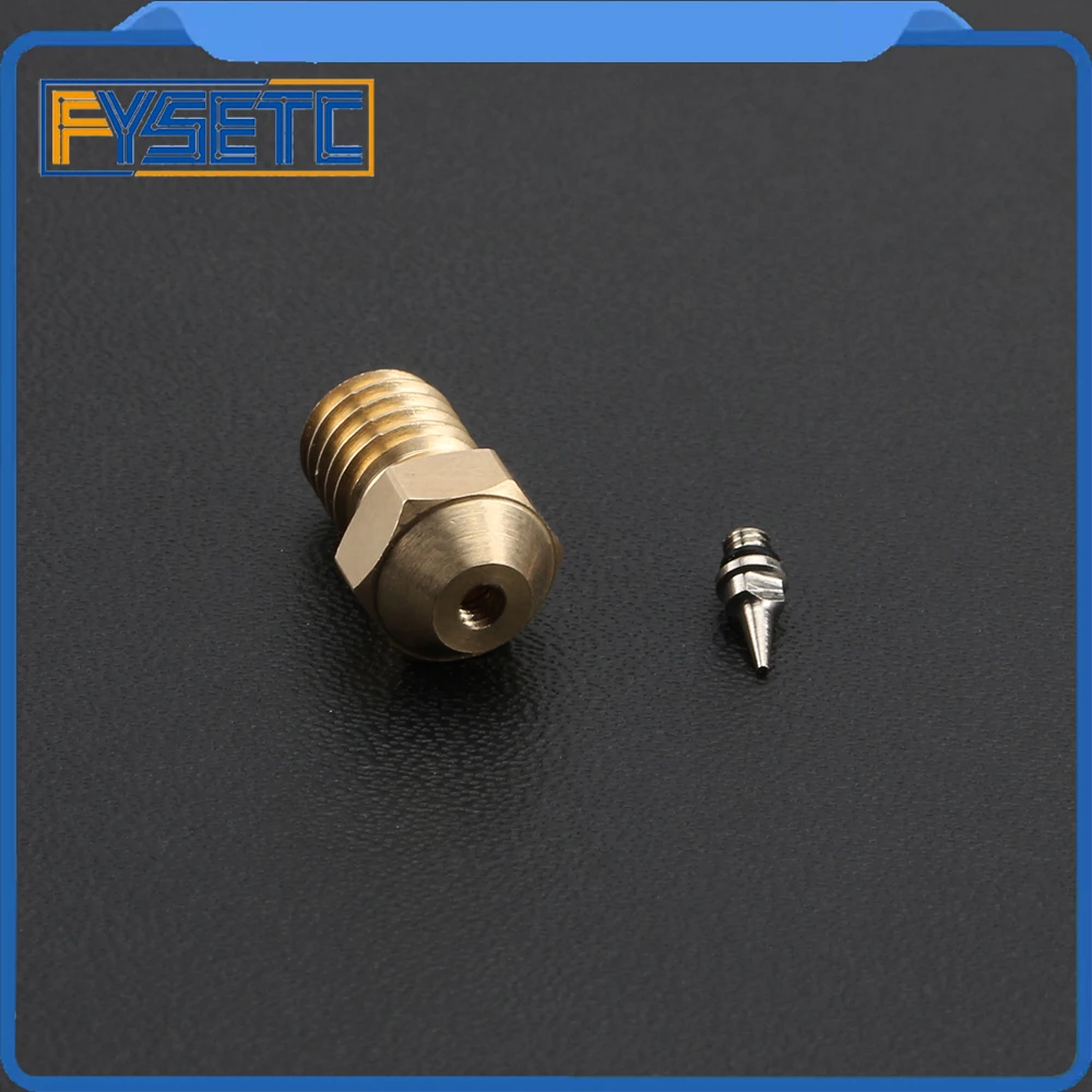 

0.5mm Airbrush Nozzle Adapter Set Airbrush Nozzle Adapter With Nozzles 3D Printer Parts For V6 Hotend 1.75mm Filament