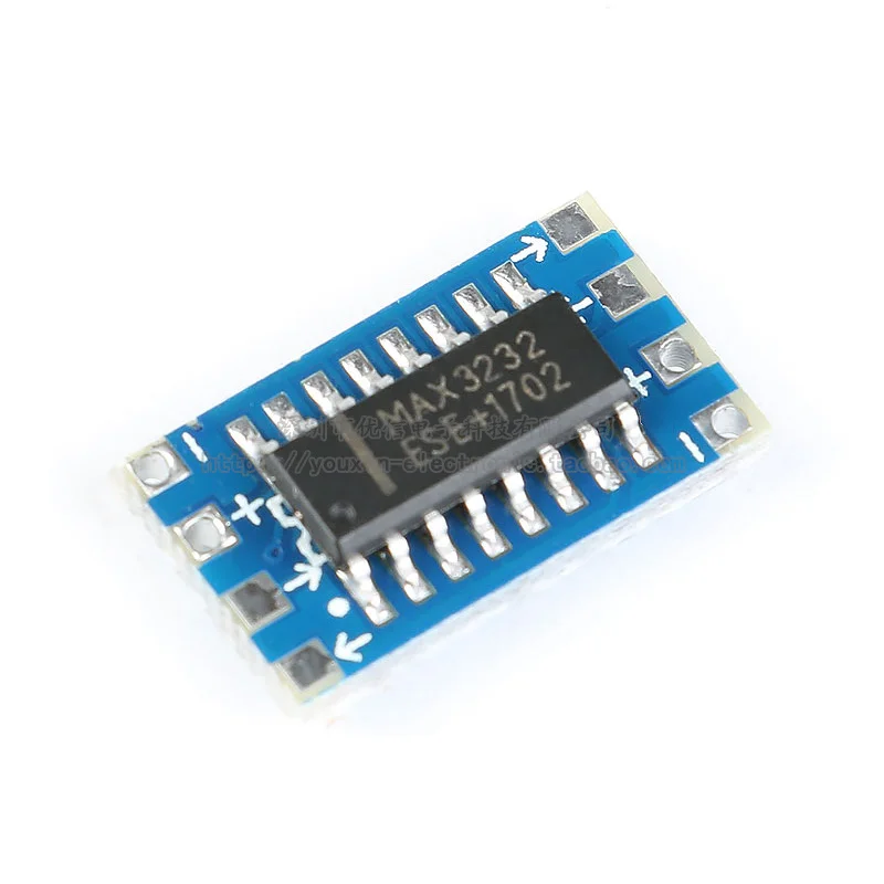 

Mini RS232 to TTL level conversion module MAX3232 small board serial level conversion MCU