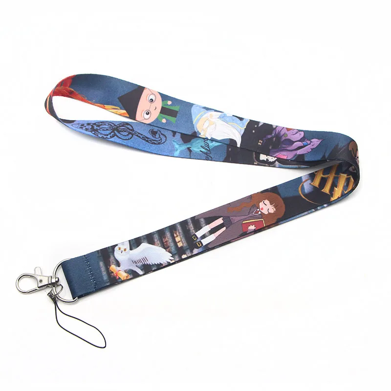 P3089 Dongmanli Магическая школа бейдж со шнурком ID Lanyards/Мобильный телефон Веревка/ключ нашейные ремешки Ремешки - Цвет: 2