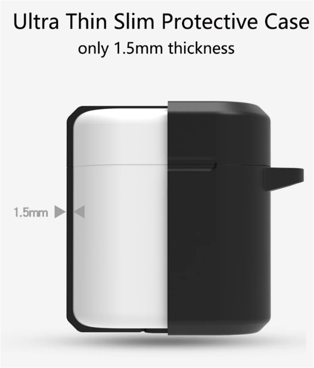 Мягкий силиконовый защитный чехол AKBNSTED для Honor FlyPods/FlyPods Pro для huawei FreeBuds 2 Pro, противоскользящий чехол для зарядки
