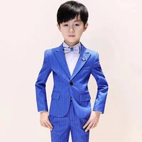 elegant one buttons wedding suits for boy notch lapel suits children party tuxedos boys smoking blazer jacketpantvest