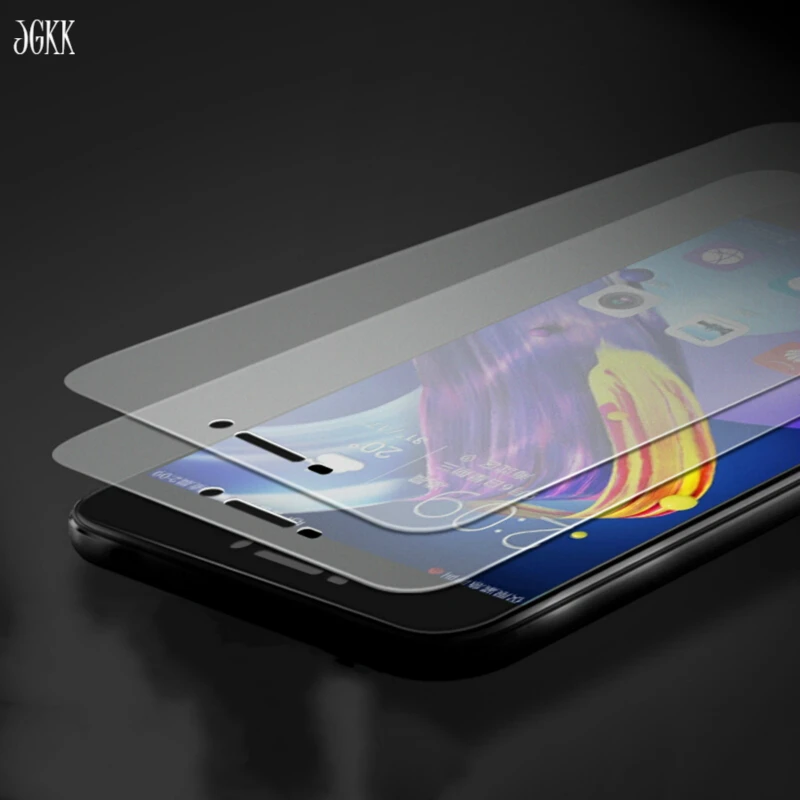 JGKK 2.5D матовый защитный экран из закаленного стекла для Huawei Honor V9 V9Play V10 V20
