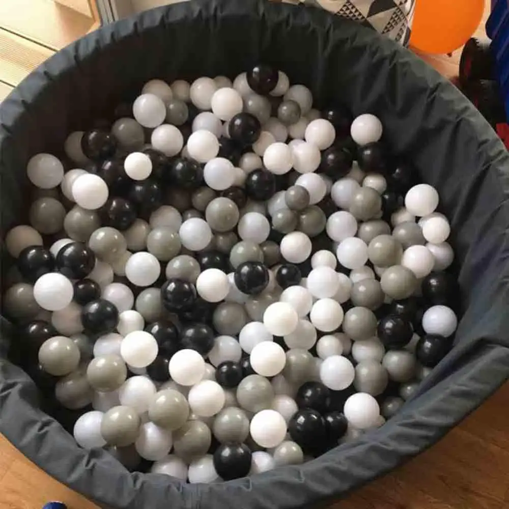 06 (100pcs) 50/100 шт. Baby Safe мягкой Пластик шары играть бассейн Ocean шары для детей антистрессовые шарики Экологичные Разноцветные детские игрушки подарок - Цвет: 06 (100pcs)