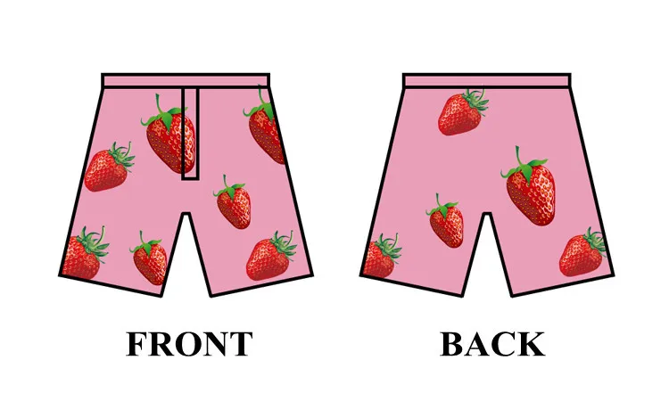 Женский костюм пляжные шорты/трусы с клубничным принтом|gintoki cosplay|cosplay costumecosplay shorts