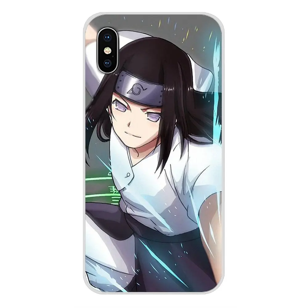 Мультяшный Наруто нежи Хюга для Apple iPhone X XR XS MAX 4 4S 5 5S 5C SE 6 S 7 8 Plus ipod touch мягкий