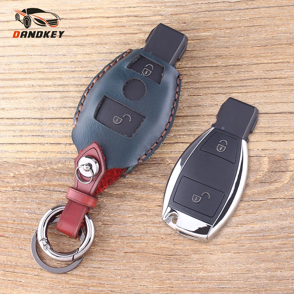 Чехол DANDKEY из натуральной кожи для дистанционного ключа Mercedes Benz 2005 2008 с 2
