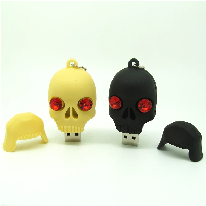 Мультяшная маска/череп USB 2 0 карта памяти 32 Гб usb флеш накопитель Скелет ручка